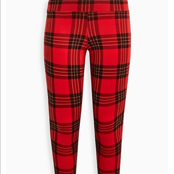 NWT Plaid Leggings - Picture 2 of 4